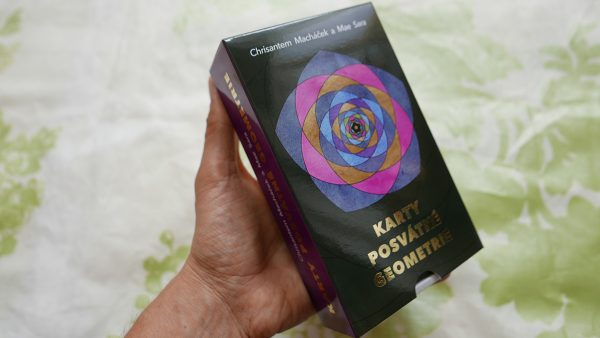 Chrisantem Macháček a Mae Sara: Karty posvátné geometrie (55 karet + knížka + krabička) - 2. VYDÁNÍ! - Obrázek 2