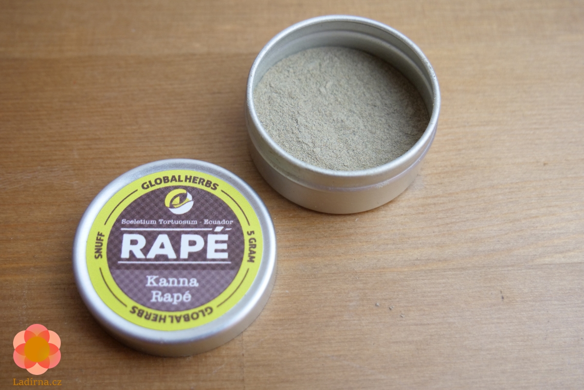 Směs rapé Kanna z Ekvádoru, plechovka 5 g