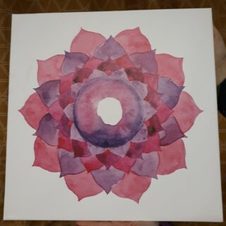 Mae Sara: Korunní čakra (obraz) 40x40