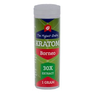 Kratom (Mitragyna Speciosa) - Borneo Red 30x extrakt, 1 gram