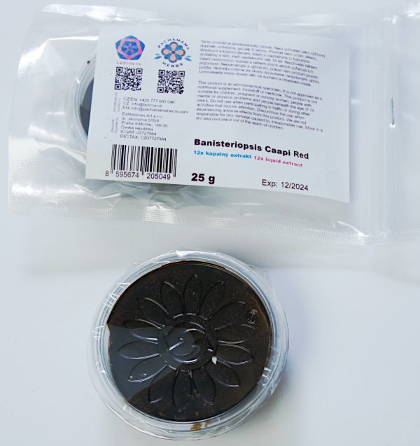 Banisteriopsis Caapi Red 12x extrakt, 25 gramů
