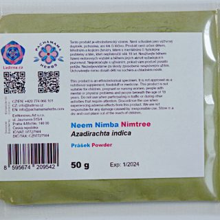 Neem Nimba (Zederach indický), prášek