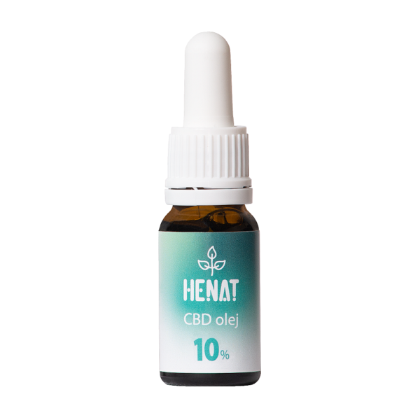 DOPRODEJ! Sleva 50 %!!! HENAT 10% BIO CBD konopný olej 10 ml (940 mg CBD) - Obrázek 2