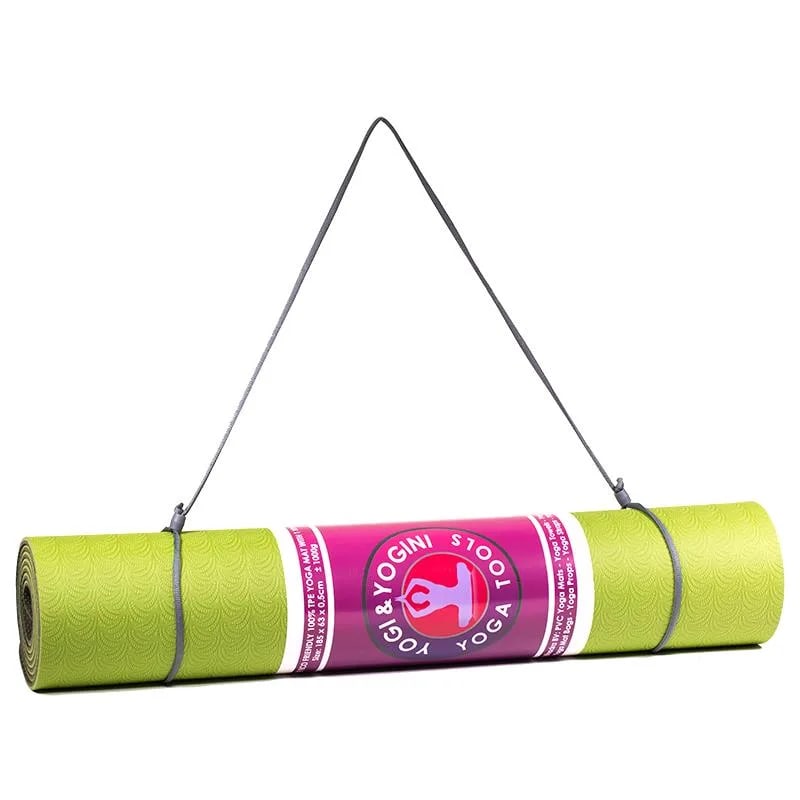 Stahovací provázek na nošení jogamatky