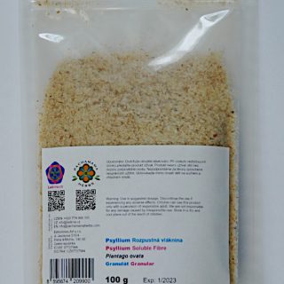 Psyllium (Plantago ovata) - čistá rozpustná vláknina