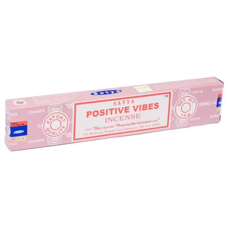 Vonné tyčinky z Indie Satya Positive Vibes 15 g