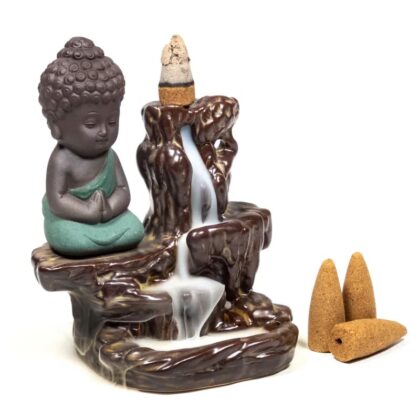 Vykuřovací podložka a "kouřový vodopád" - "Malý Buddha"