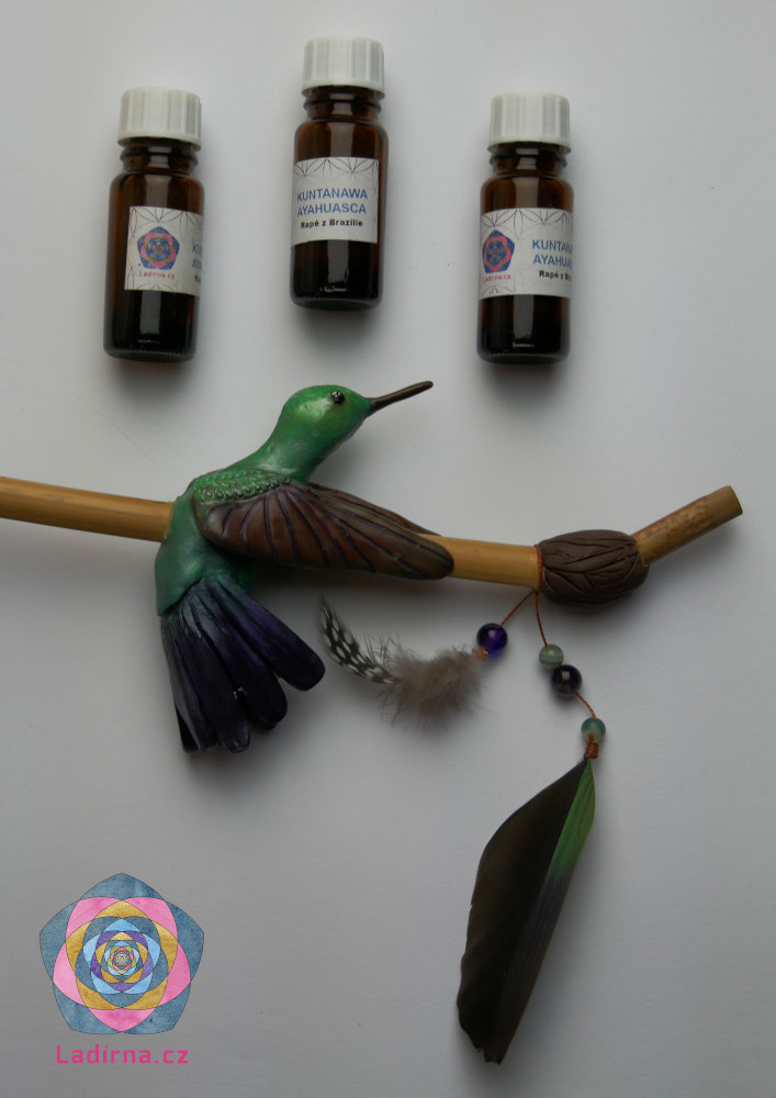 Směs rapé Kuntanawa Ayahuasca z Brazílie