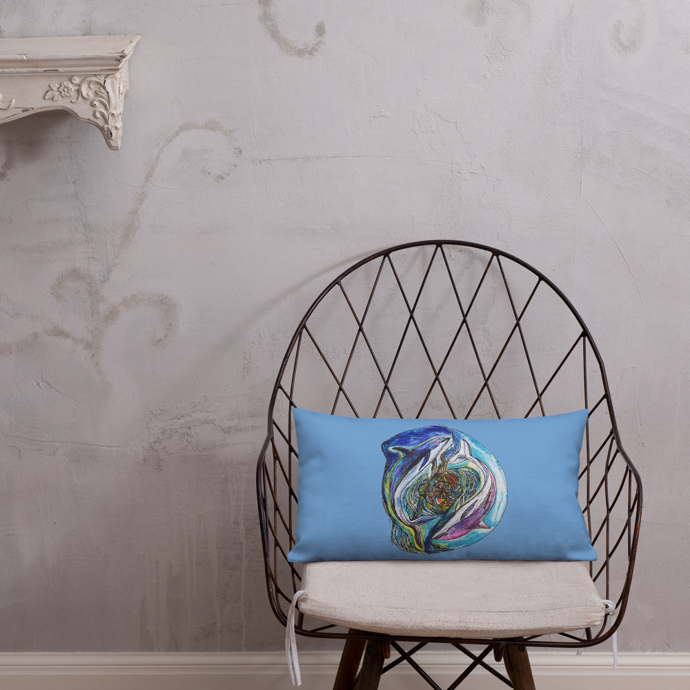 Polštář  "Delfíni" - Obrázek 7