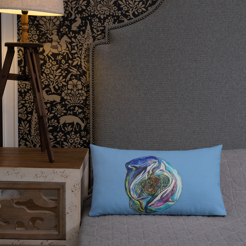 Polštář  "Delfíni" - Obrázek 8