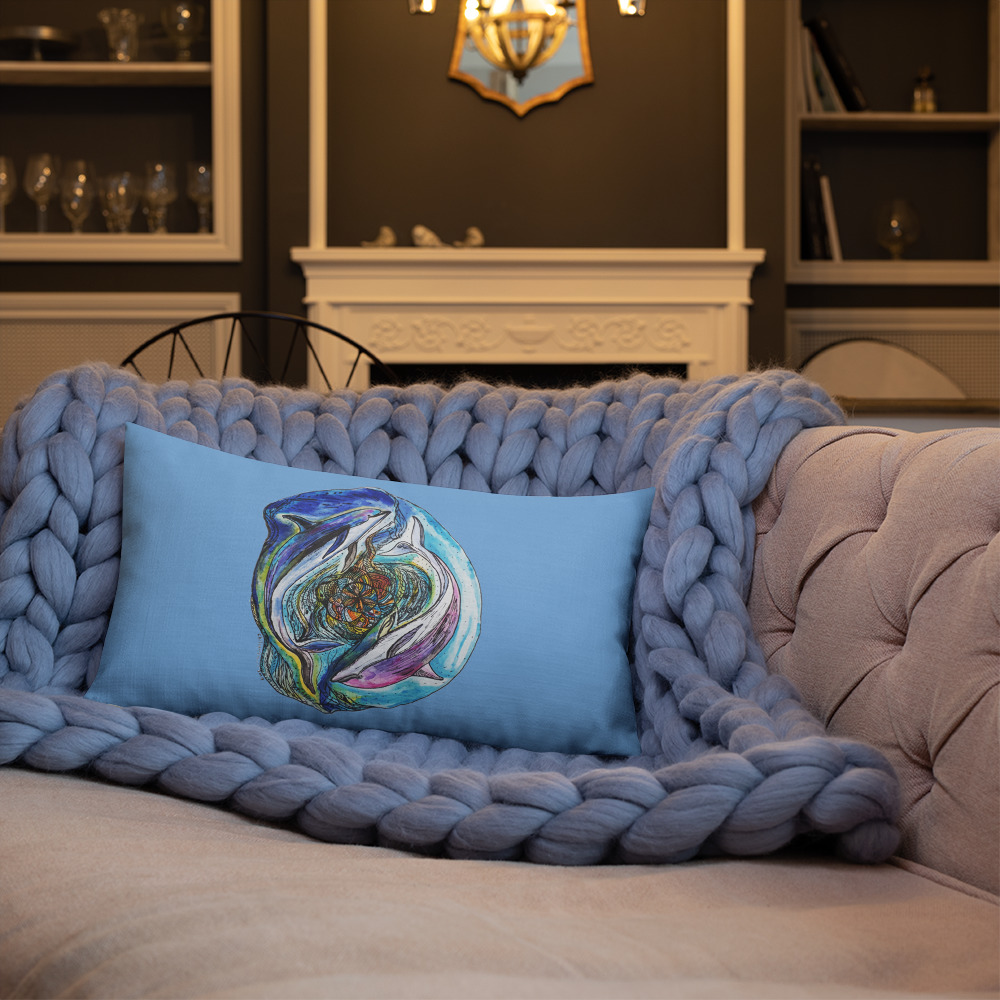 Polštář  "Delfíni" - Obrázek 9