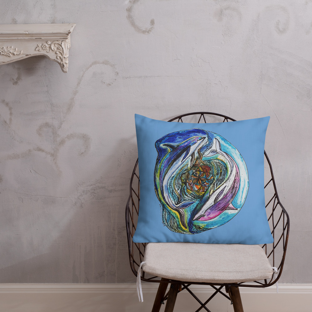 Polštář  "Delfíni" - Obrázek 13