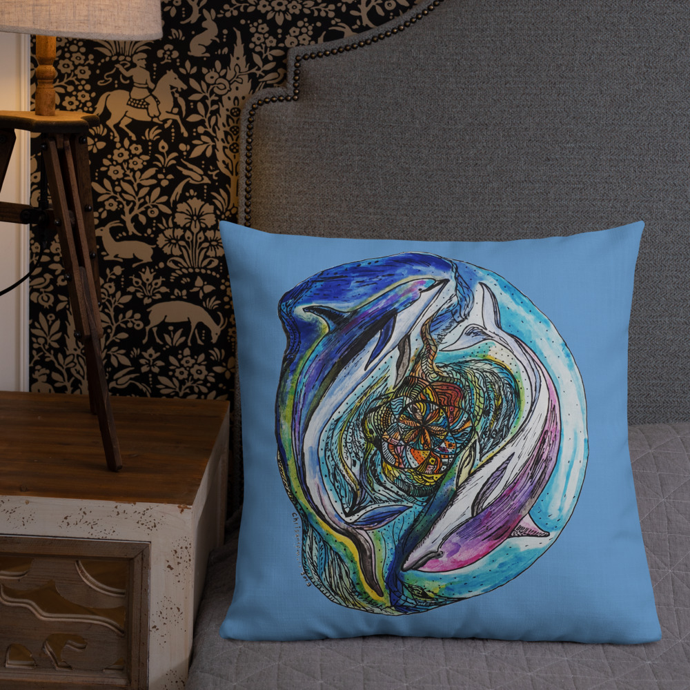 Polštář  "Delfíni" - Obrázek 14