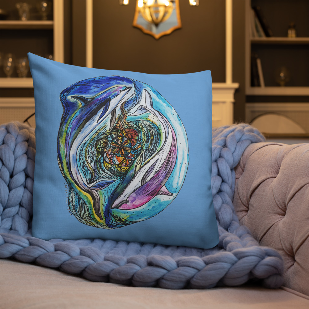 Polštář  "Delfíni" - Obrázek 15