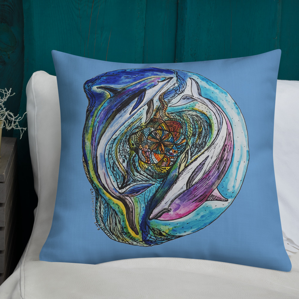 Polštář  "Delfíni" - Obrázek 16