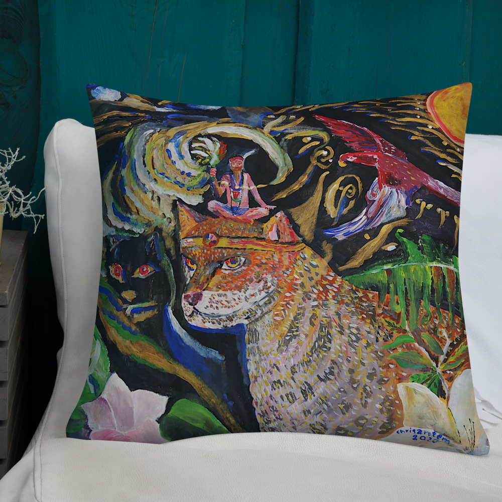 Polštář "Kočičí spojenci" - Obrázek 4