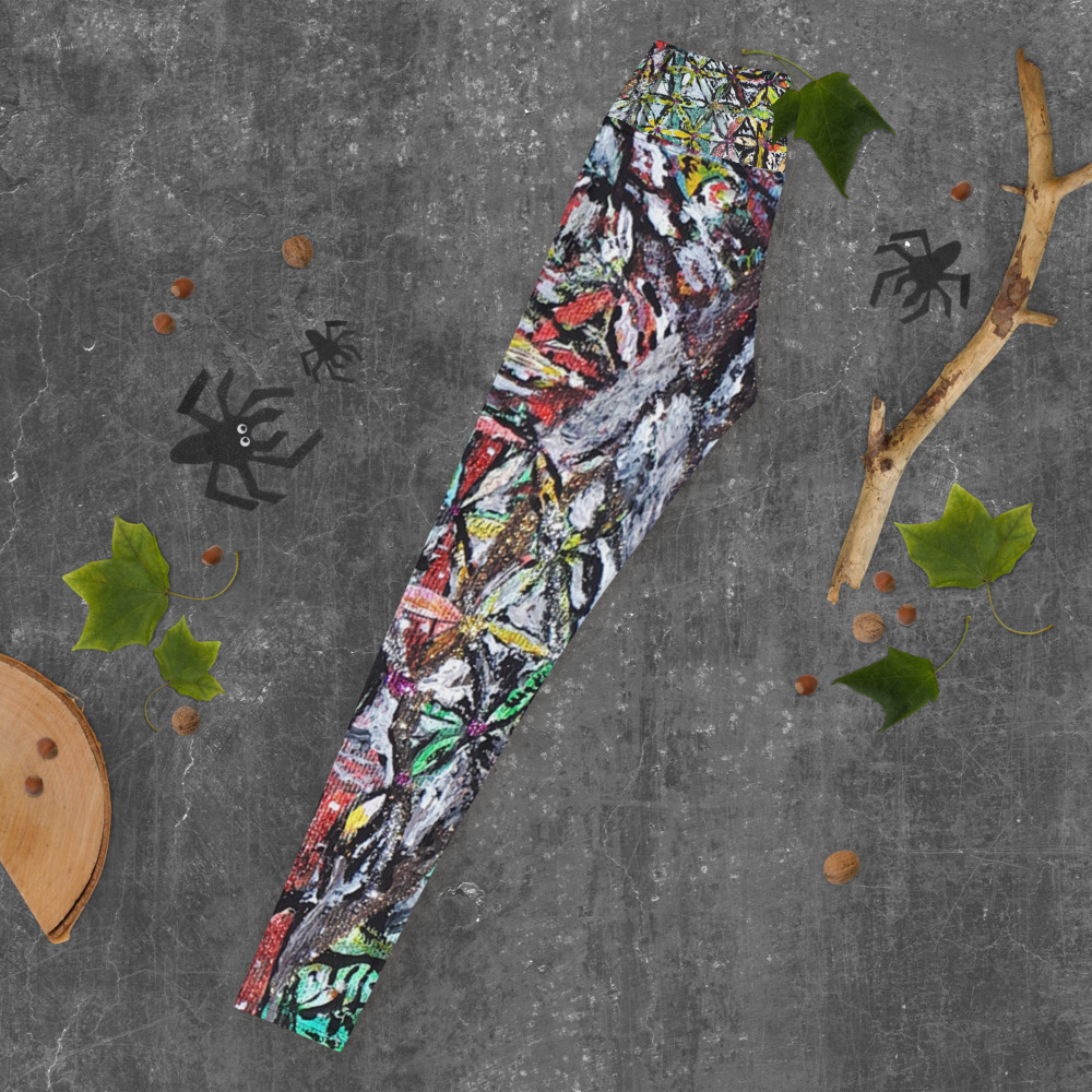 Dámské Yoga legíny "Maškaráda" - Obrázek 4