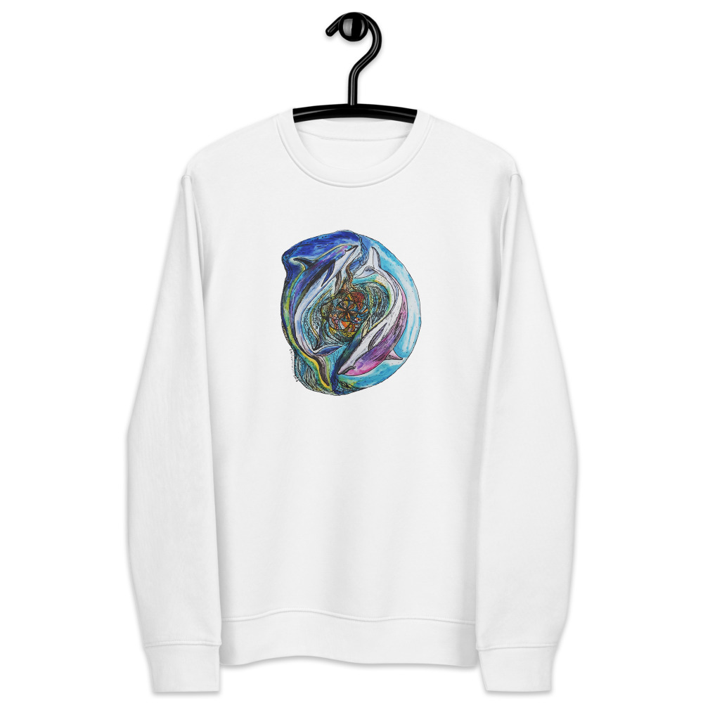 Unisex EKO mikina „Delfíni“ - Obrázek 5