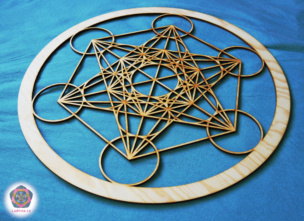 Dekorace Metatronova krychle 40 cm - Obrázek 2