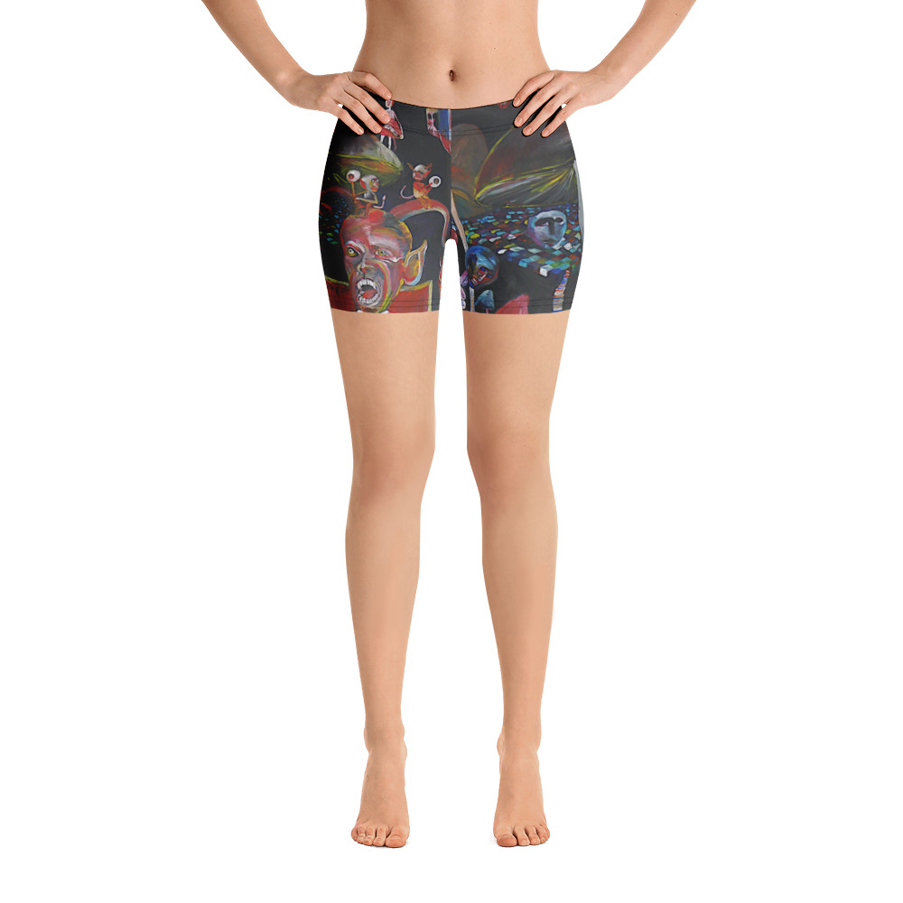 Dámské kraťasy "Houbičkový Ďábel"