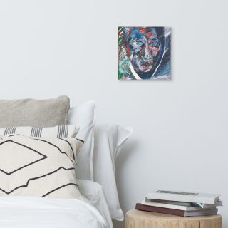 Chrisantem: "Akashi" - digitální tisk na plátně