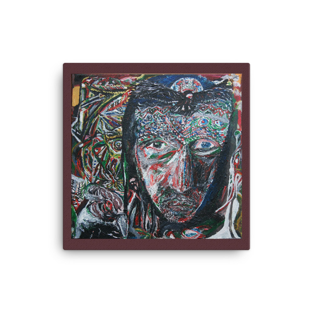 Chrisantem: "Aulum-Jum a kondor Paramero" - digitální tisk na plátně - Obrázek 2