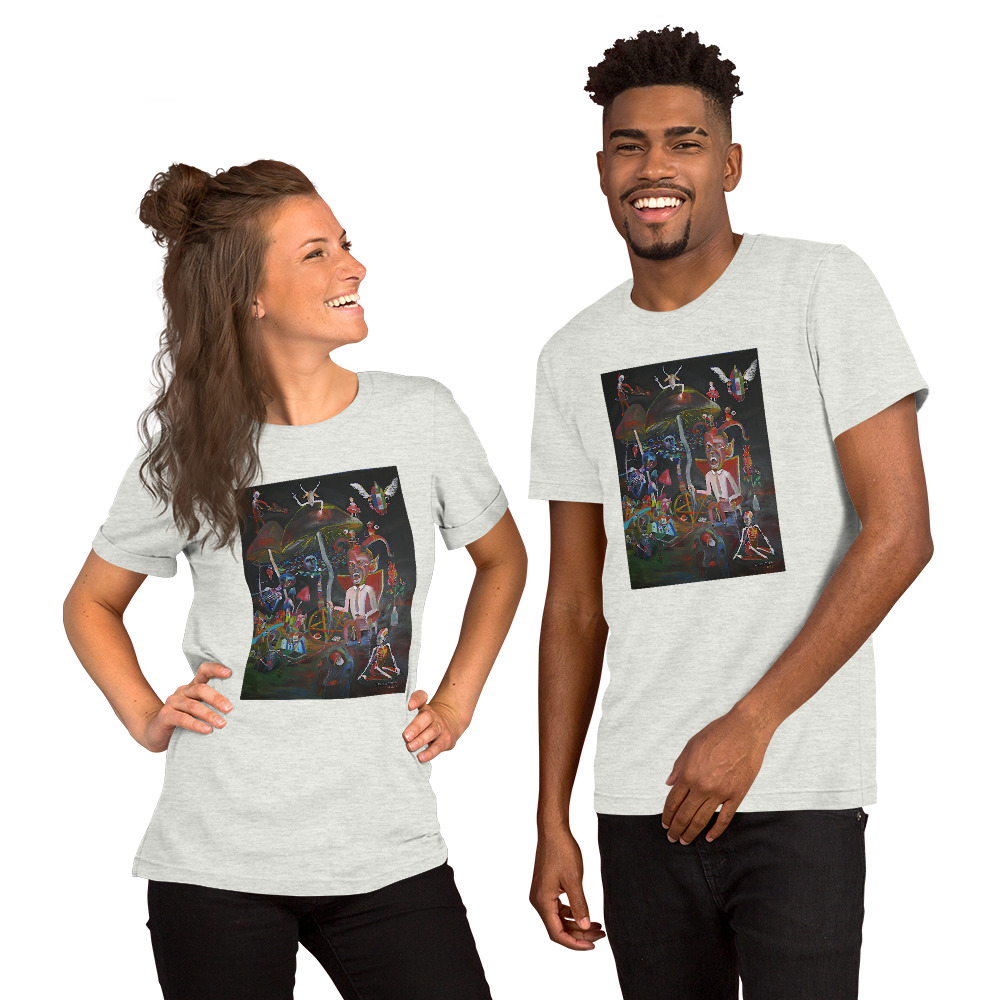 Unisex tričko „Houbičkový Ďábel“ - Obrázek 6