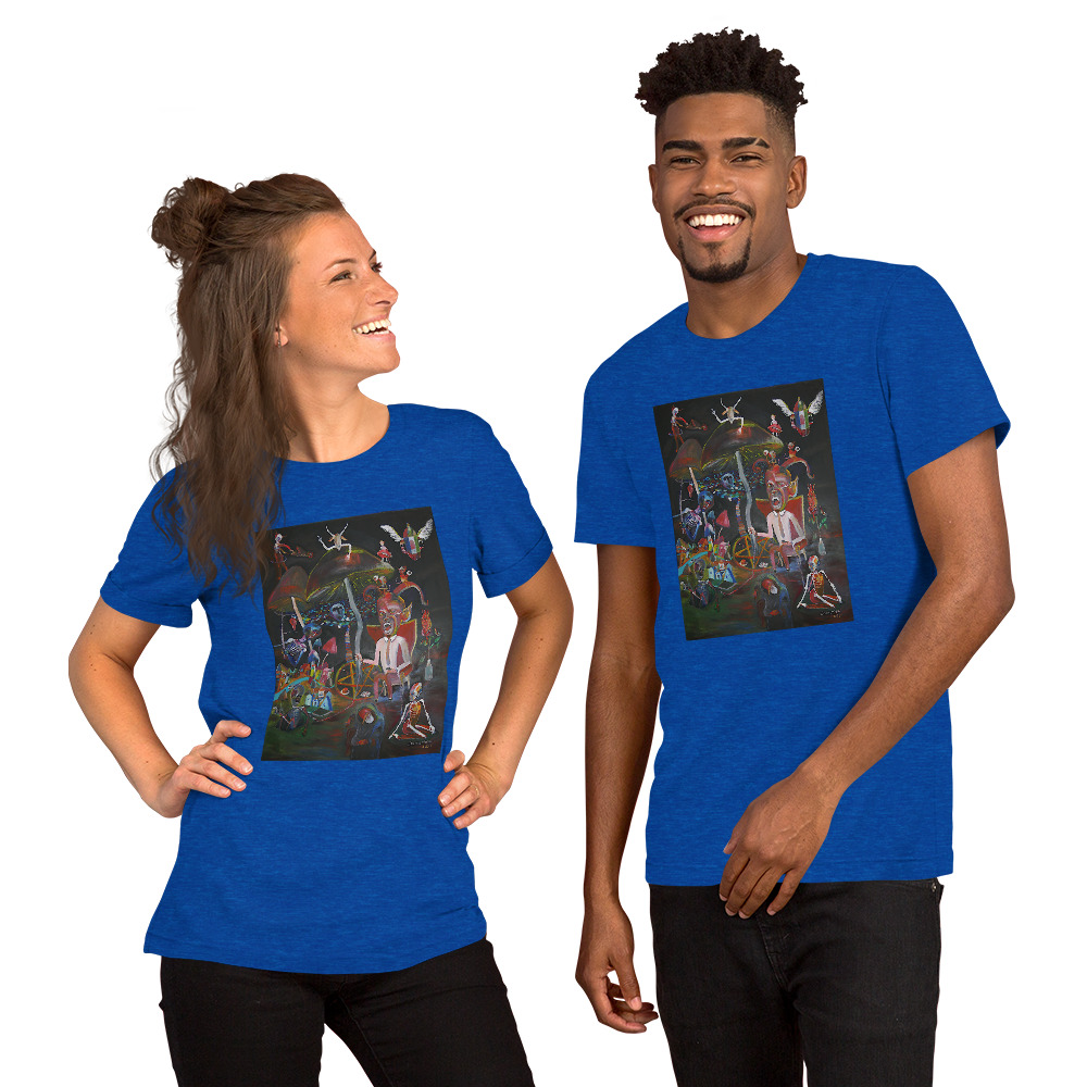 Unisex tričko „Houbičkový Ďábel“ - Obrázek 4