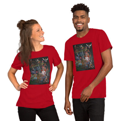 Unisex tričko „Houbičkový Ďábel“
