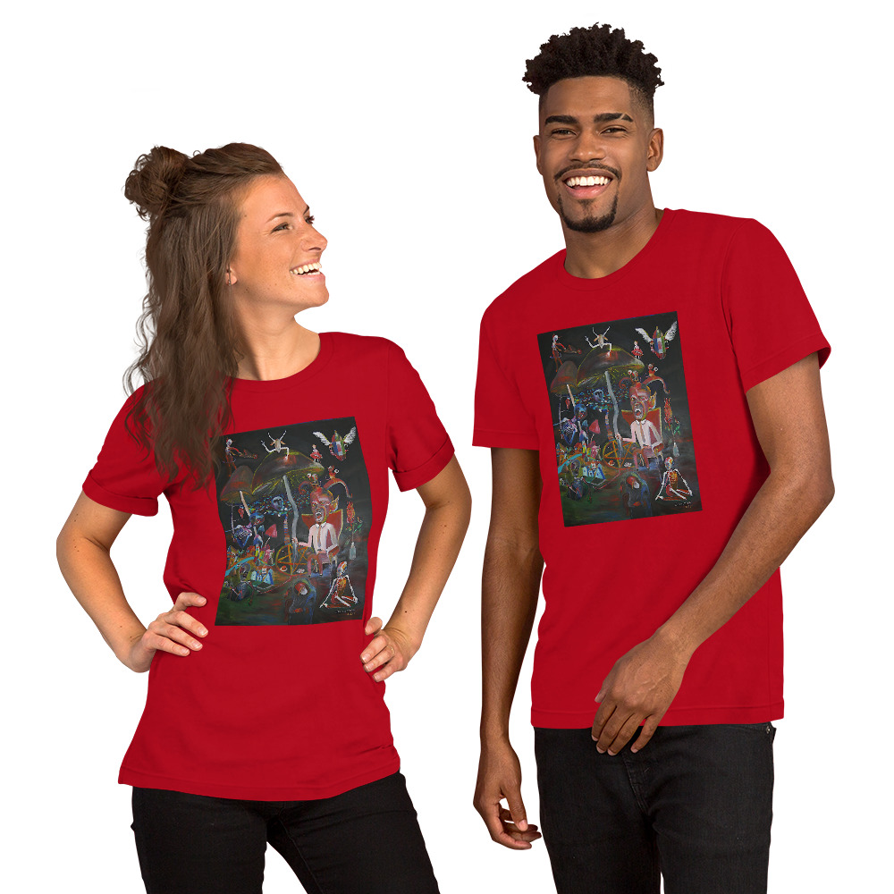 Unisex tričko „Houbičkový Ďábel“