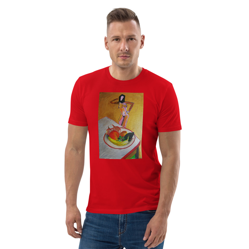Unisex tričko z biobavlny „Kuchyňské zátiší“ - Obrázek 2