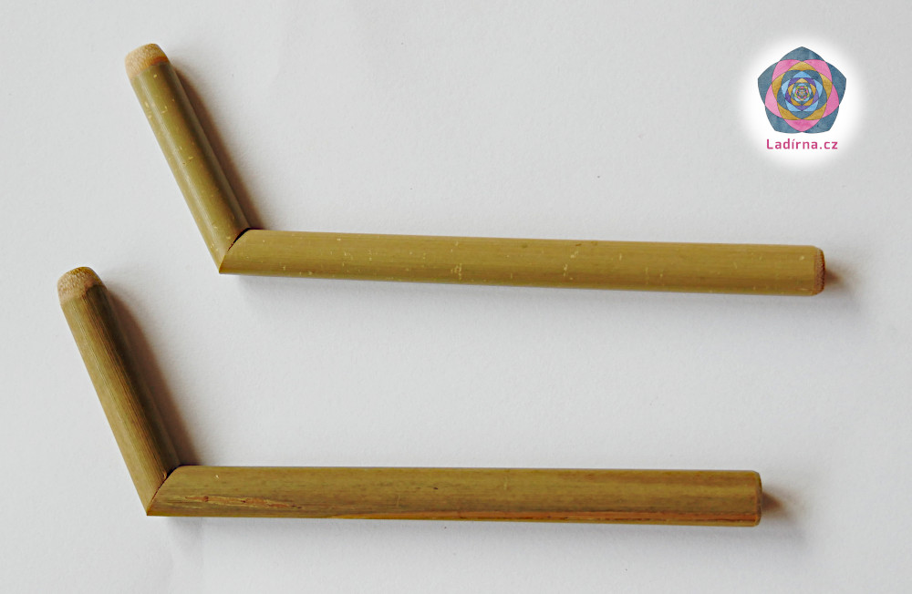 Tépi - šamanská foukačka na rapé, bambusové obyčejné