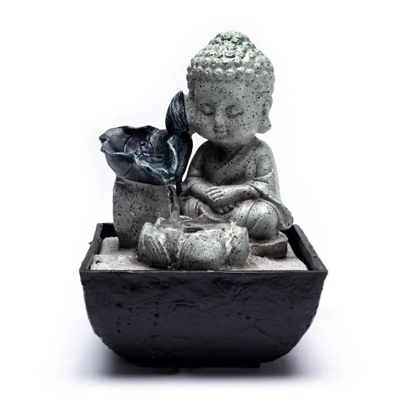 Vodní fontána do interiéru Malý Buddha - Obrázek 2