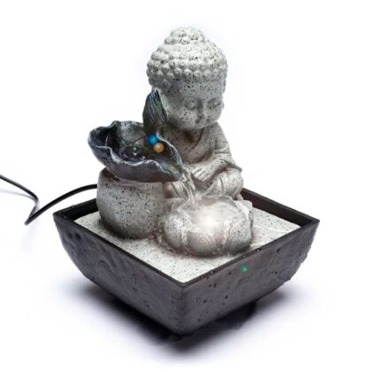 Vodní fontána do interiéru Malý Buddha