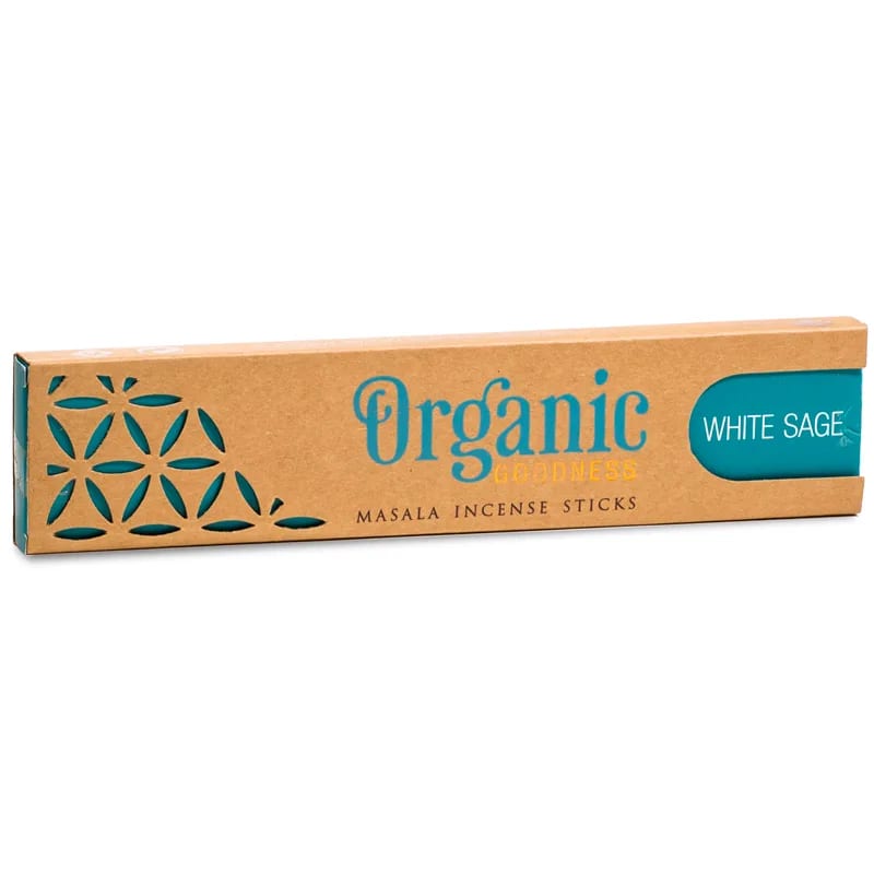 Vonné tyčinky z Indie Organic Goodness Masala White Sage 15 g