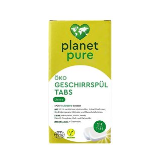 Planet Pure EKO tablety do myčky, 23 ks