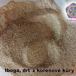 Tabernanthe Iboga, od strýce Arnauda, drť z kořenové kůry (VÝBORNÁ KVALITA)