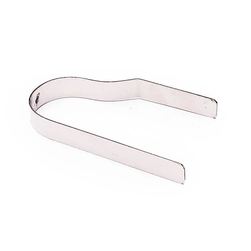 Kleště na uhlíky ocelové, 10 x 4 cm