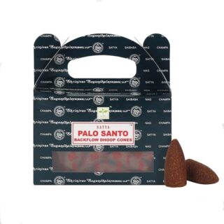 Vykuřovací vonné hranolky Satya Palo Santo – “kouřový vodopád”, 24 ks