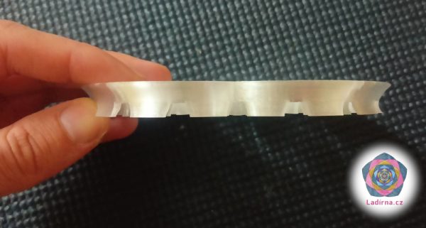 Mýdlenka ve tvaru Květu života z 3D tiskárny, bílá - Obrázek 3